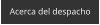 Acerca del despacho