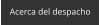 Acerca del despacho
